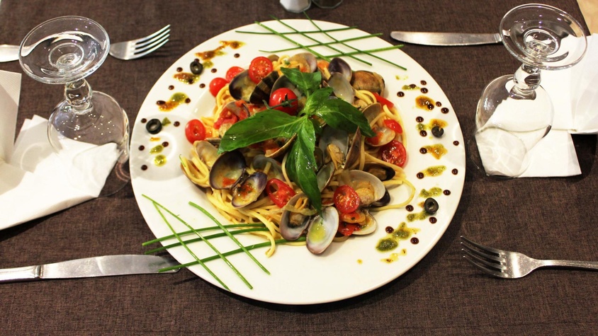 Linguini al vongole